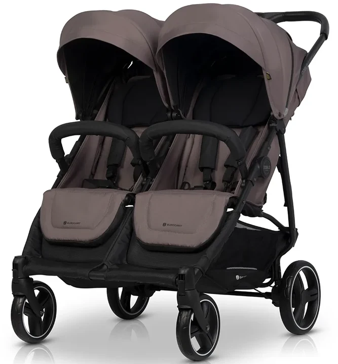 Коляска для двойни Euro-Cart Doblo Taupe